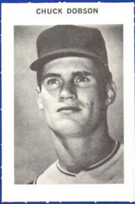Chuck Dobson Baseball Cards 1969 Milton Bradley
