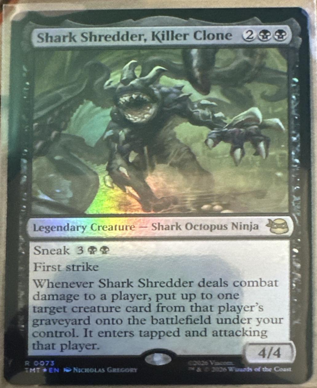 Shark Shredder, Killer Clone [Foil] #73 Prices | Magic Teenage Mutant Ninja  Turtles | Magic Cards