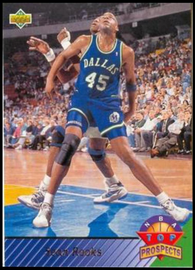 Sean Rooks #459 Basketball Cards 1992 Upper Deck