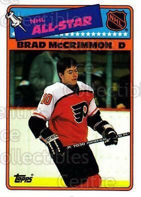 Brad McCrimmon #10 Hockey Cards 1988 Topps Stickers