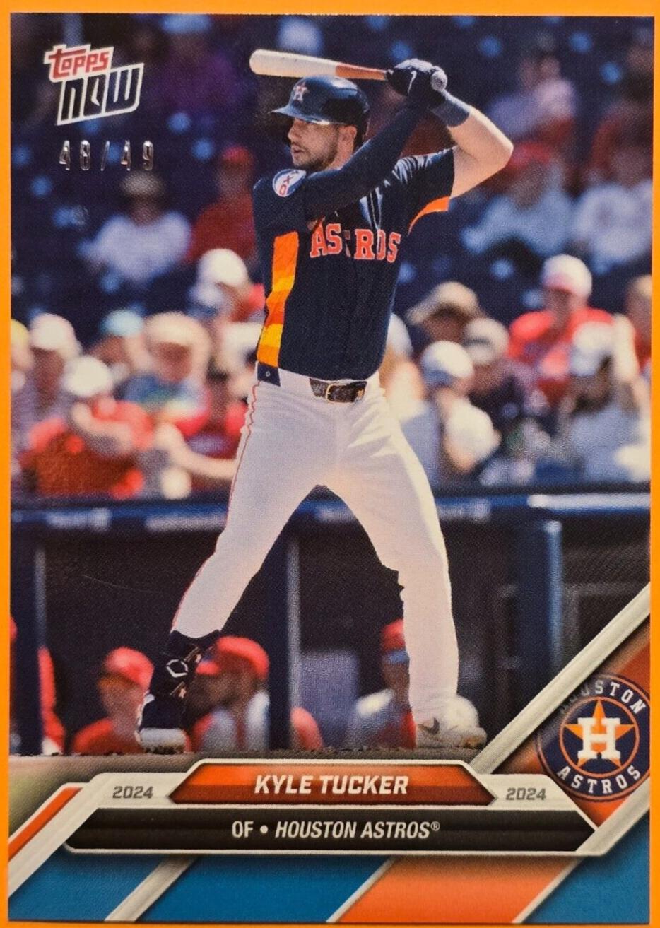 Kyle Tucker #OD-104 Baseball Cards 2024 Topps NOW Road to Opening Day