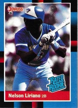 Nelson Liriano #32 Baseball Cards 1988 Donruss