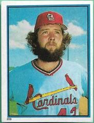 Bruce Sutter #209 Baseball Cards 1983 O Pee Chee Stickers Prices