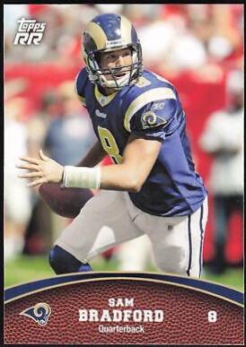Sam Bradford #77 Football Cards 2011 Topps Rising Rookies