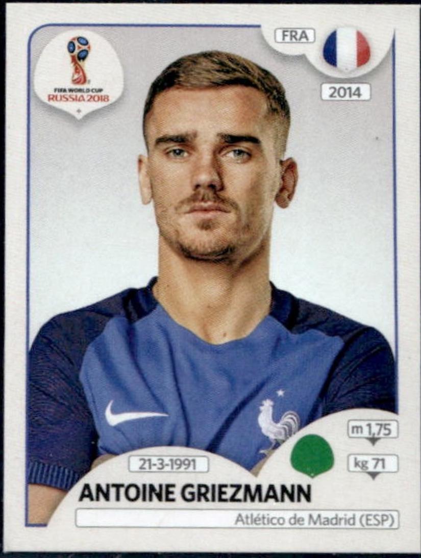 2018 Antoine Griezmann [Pink Back] #195