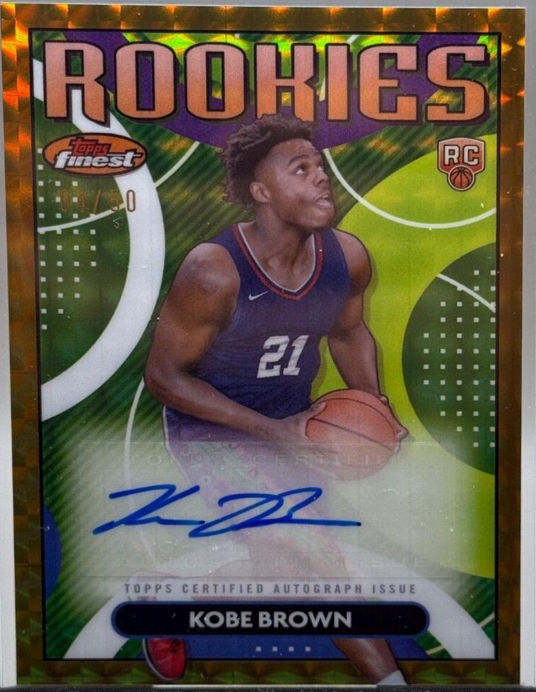 Kobe Brown [Gold Geometric Refractor] #RFA-KB