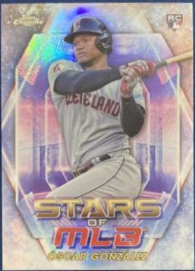 oscar Gonzalez #SMLBC-43 Baseball Cards 2023 Topps Stars of MLB Chrome