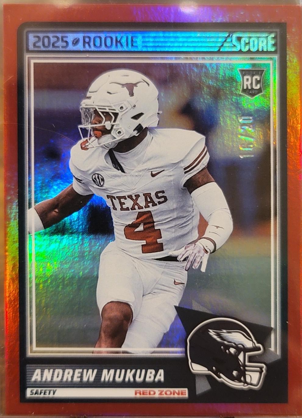 Andrew Mukuba [Red Zone] #98
