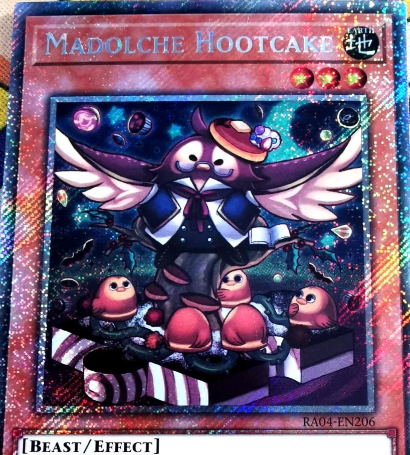 Madolche Hootcake RA04-EN206 YuGiOh Quarter Century Stampede