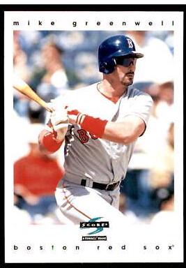 Mike Greenwell #226 Baseball Cards 1997 Score