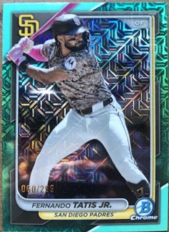 Fernando Tatis Jr. [Aqua Mojo Refractor] #92