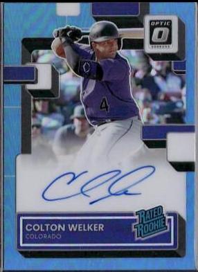 Colton Welker [Carolina Blue] #RRS-CW