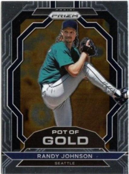 Randy Johnson #PG19 Baseball Cards 2023 Panini Prizm Pot of Gold