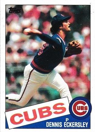 Dennis Eckersley #163 Baseball Cards 1985 Topps