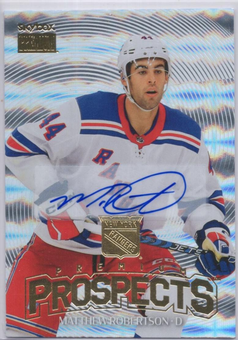 Matthew Robertson #PP-22 2025 Skybox Metal Universe Premium Prospects Autograph Hockey