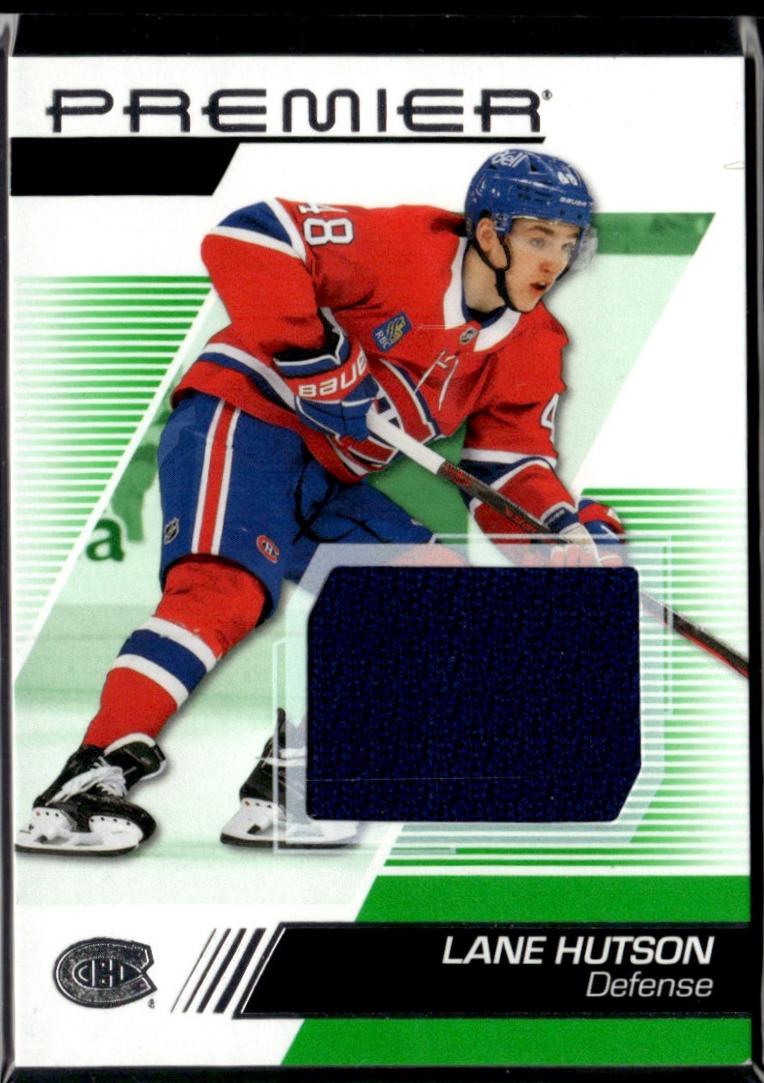 Lane Hutson #60 2025 Upper Deck Premier Hockey
