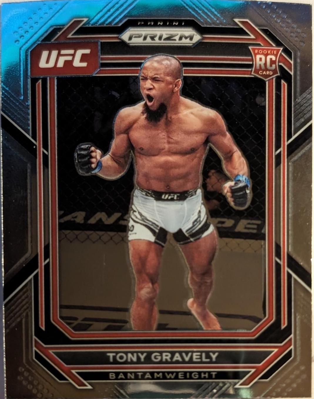 Tony Gravely #148 Ufc Cards 2023 Panini Prizm UFC