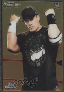 John Cena #93 Wrestling Cards 2007 Topps Heritage II Chrome WWE