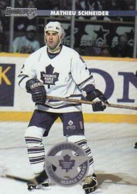 Mathieu Schneider #18 Hockey Cards 1996 Donruss