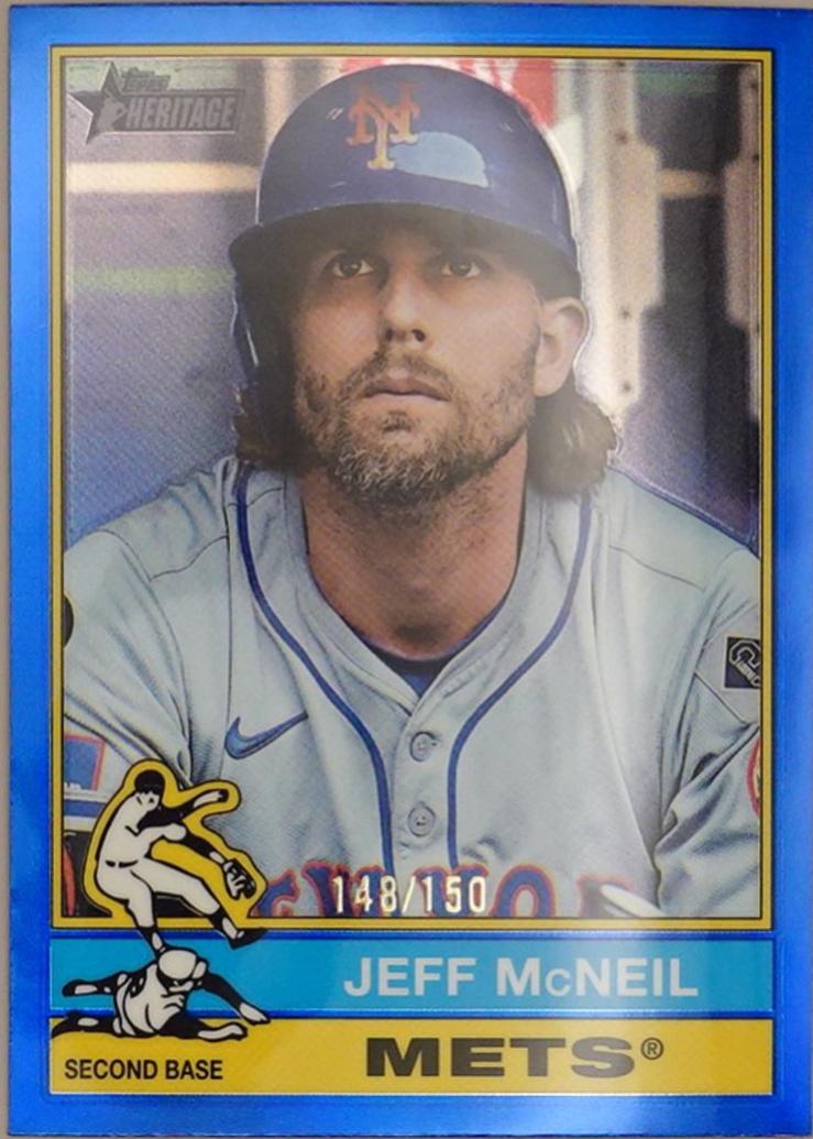 Jeff Mcneil [Blue Chrome Variation] #31