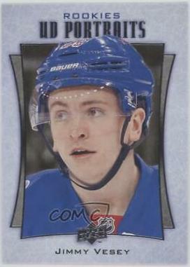 Jimmy Vesey #P-97 2016 Upper Deck UD Portraits Hockey