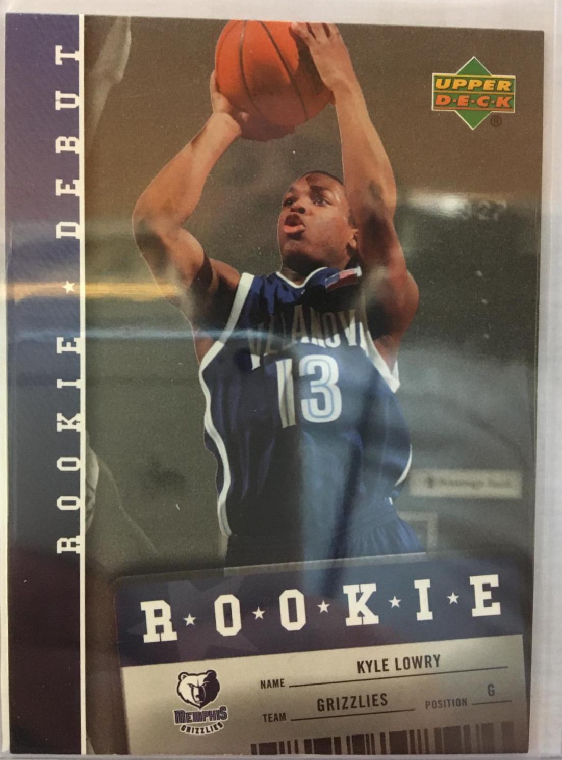 Kyle Lowry #130 Basketball Cards 2006 Upper Deck Rookie Debut