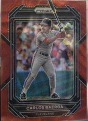 Carlos Baerga [Ruby Wave] #236 Baseball Cards 2023 Panini Prizm Prices