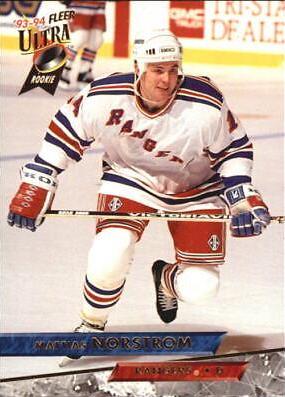 Mattias Norstrom #376 Hockey Cards 1993 Ultra