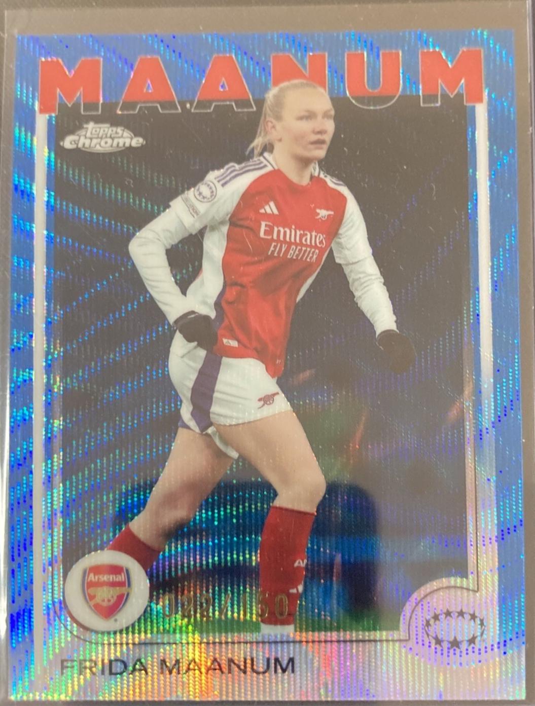 Frida Maanum [Blue Wave Refractor] #5