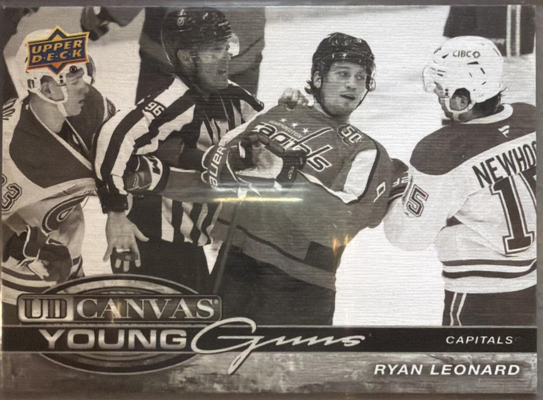 Ryan Leonard #C-237 2025 Upper Deck Series 2 UD Canvas Hockey