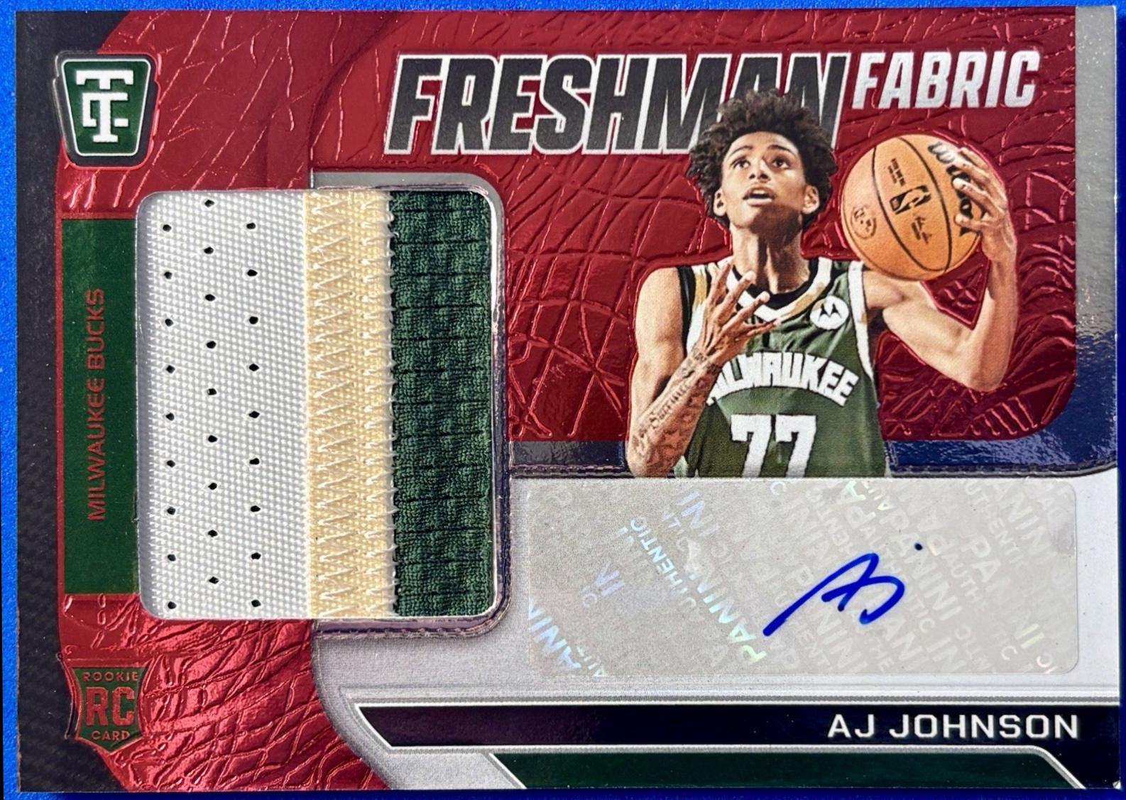 AJ Johnson [Mirror Red] #FFS-AJJ