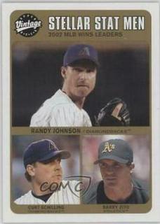 Barry Zito, Curt Schilling, Randy Johnson