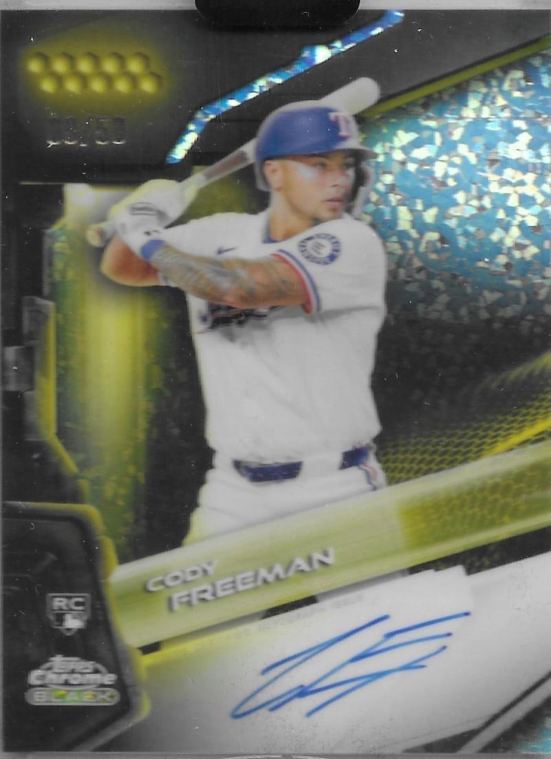Cody Freeman [Gold Mini-Diamond Refractor] #CBA-CF