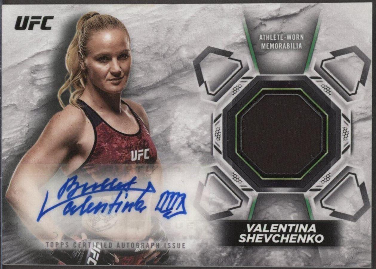 Valentina Shevchenko #KA-VS Ufc Cards 2018 Topps UFC Knockout Autographs