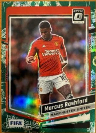 Marcus Rashford [Dragon Scale Optic] #96 Prices | 2023 Panini Donruss ...
