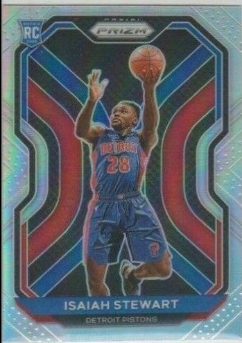 2020 Isaiah Stewart [Silver Prizm] #254