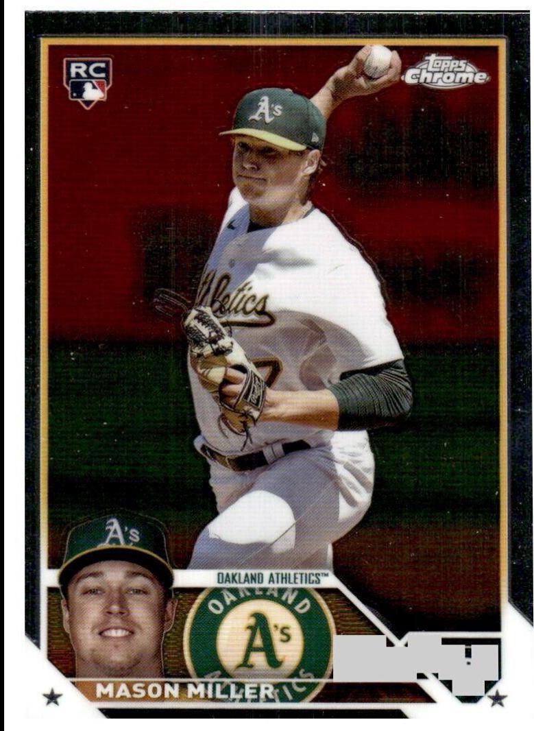 Mason Miller #USC129 Baseball Cards 2023 Topps Chrome Update