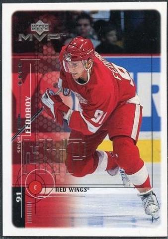 Sergei Fedorov #68 Hockey Cards 1998 Upper Deck MVP