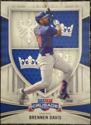 Brennen Davis #58 Baseball Cards 2024 Panini Crusade