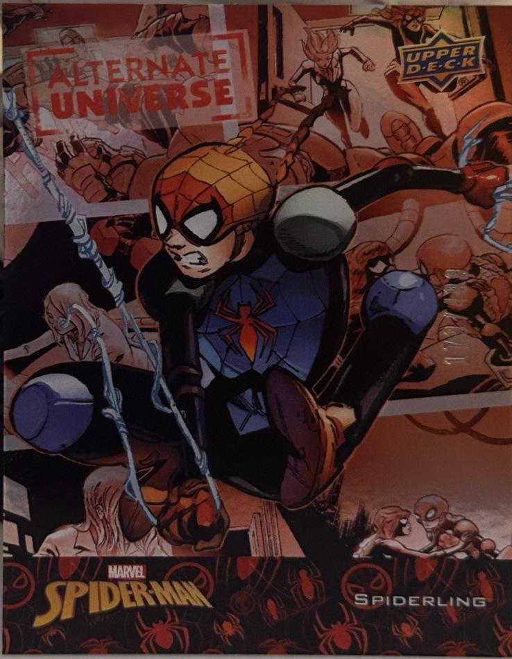 Spiderling #AU-18 Marvel 2024 Upper Deck Spider-Man Alternate Universe