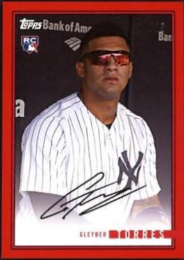 Gleyber Torres #37B 2018 Topps On Demand Rookie Year In Review Baseball