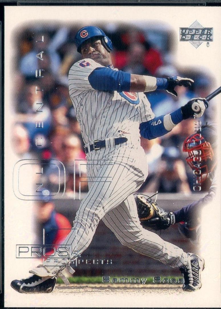 Sammy Sosa #58 2000 UD Pros & Prospects Baseball