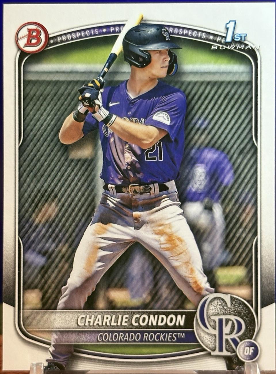 Charlie Condon #BP-75 Baseball Cards 2025 Bowman Prospects
