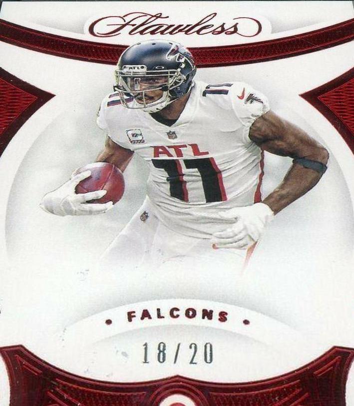 Julio Jones #5 Football Cards 2020 Panini Flawless