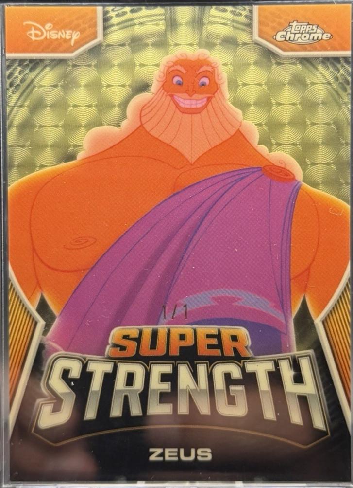 Zeus [Superfractor] #ST-4 Prices | 2026 Topps Chrome Disney Super