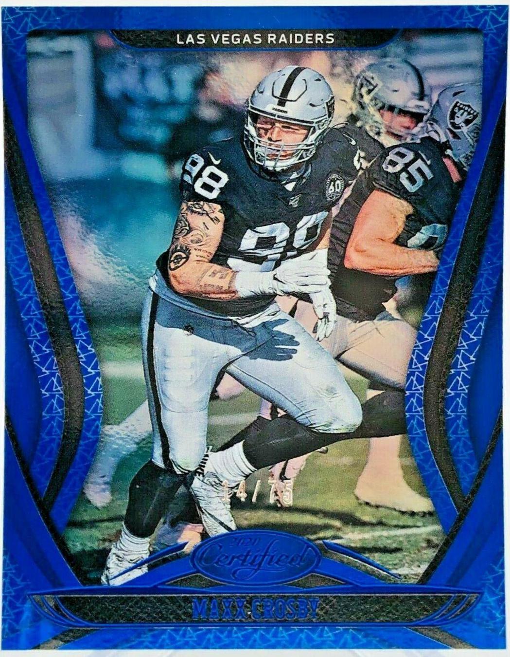 Maxx Crosby #63 2020 Panini Certified Football
