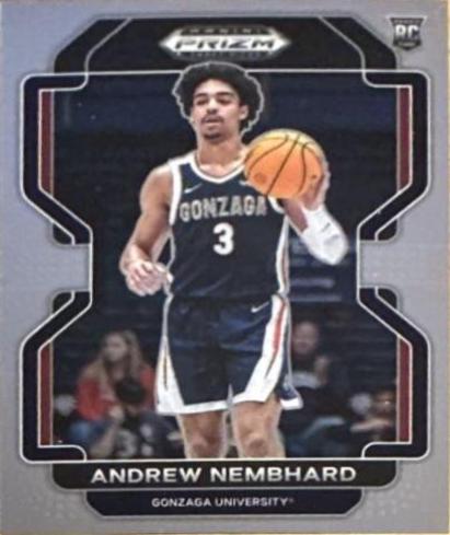 Andrew Nembhard #91 Basketball Cards 2022 Panini Prizm Draft Picks