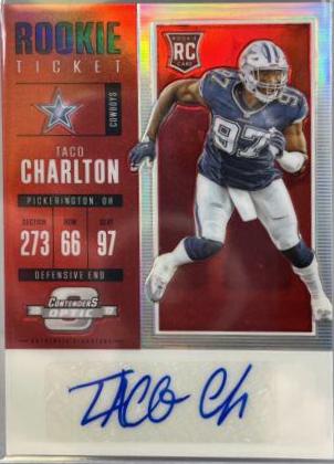 Taco Charlton [Autograph Red] #171
