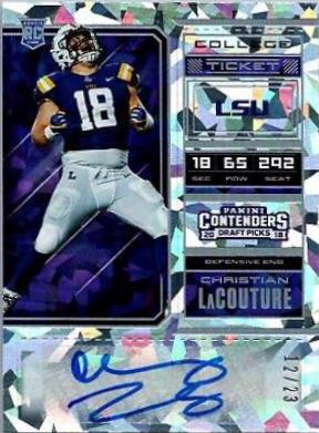 Christian LaCouture [Cracked Ice Autograph] #228