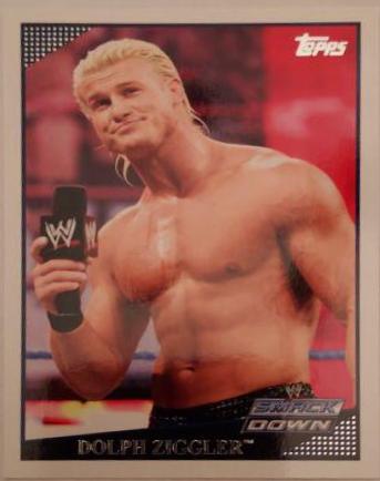 Dolph Ziggler #19 Wrestling Cards 2009 Topps WWE